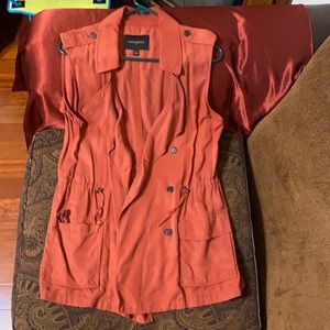 Large Rust Banana Republic Orange Vest